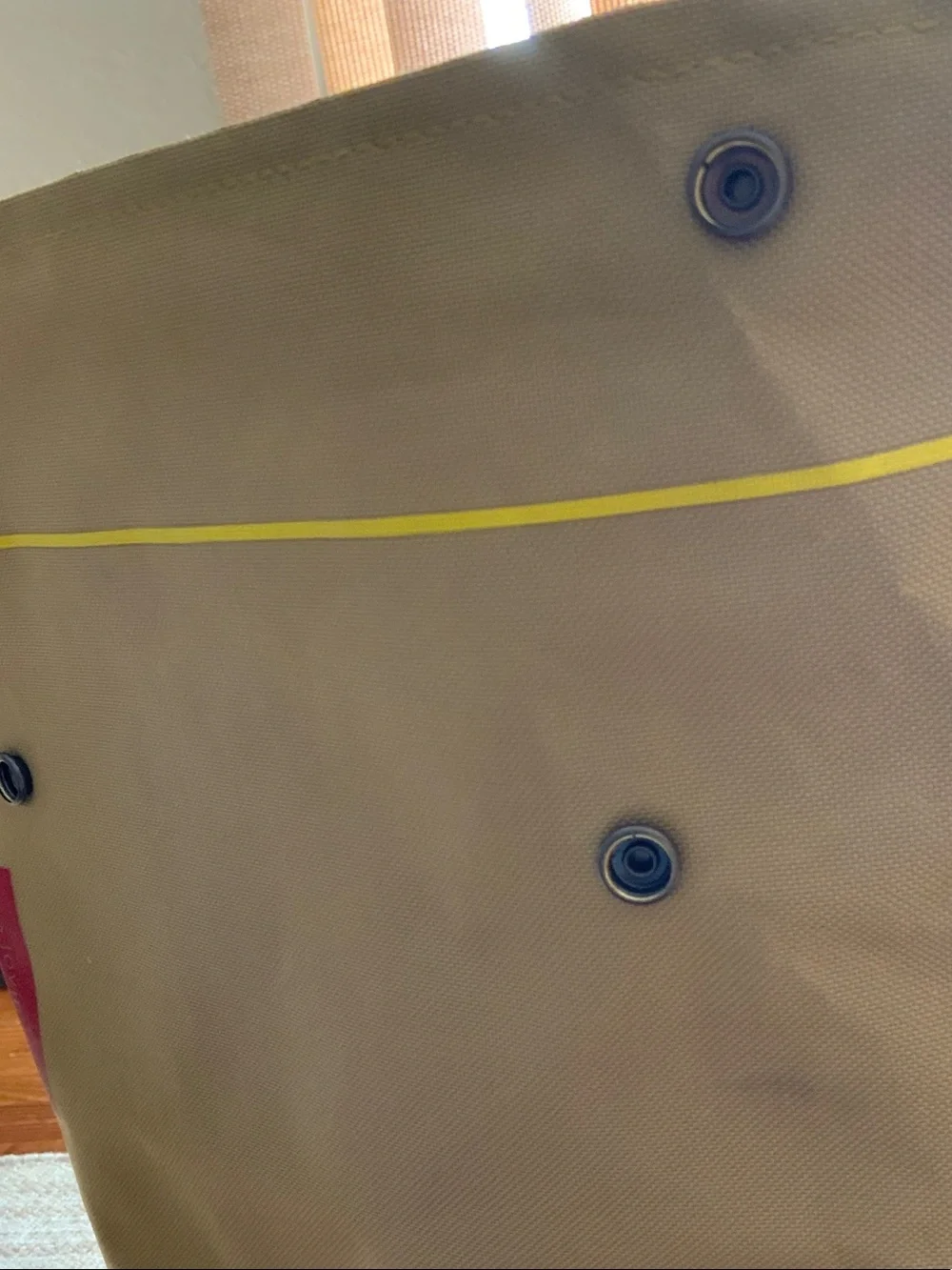 McDonald's Beige Backpack with Yellow Logo